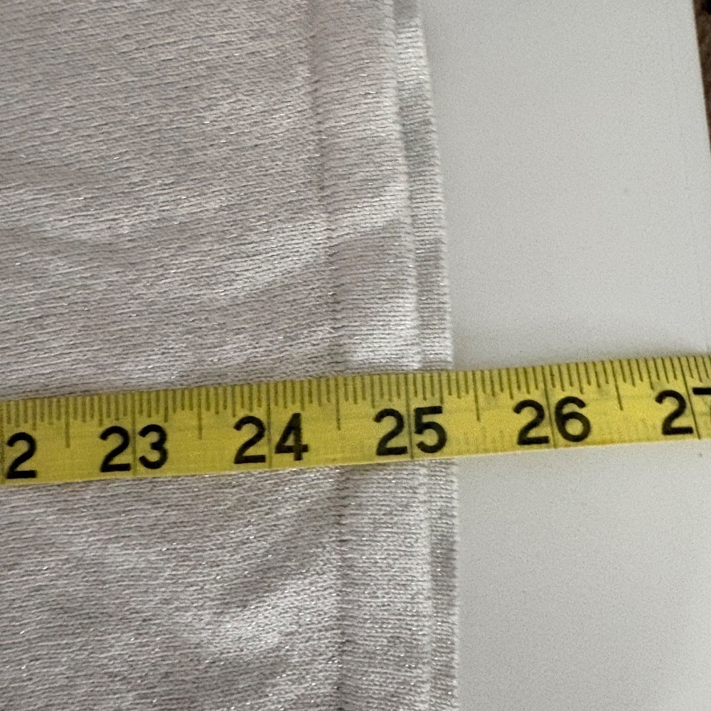 Ruby Rd White Silver Knit Blouse - image 8